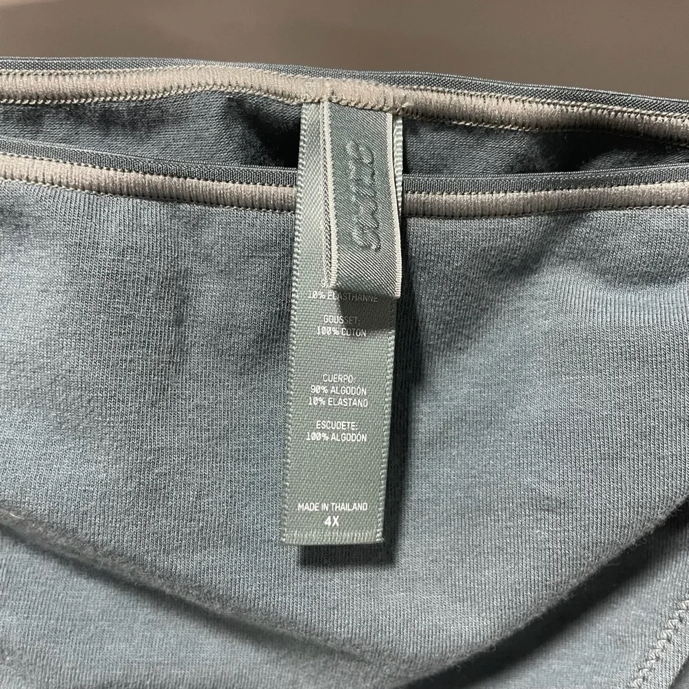 SKIMS String Cotton Bikini Panties Gray Size 4X